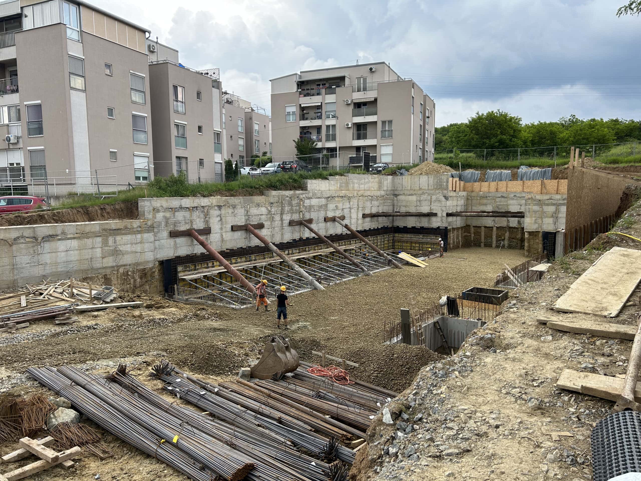 priprema za armiranje temeljne ploce
